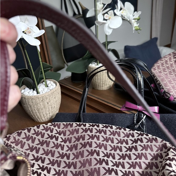 Michael Kors Purple and Silver Accent Bag - Picture 5 of 8